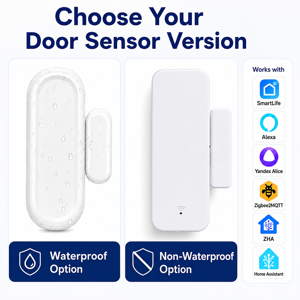 Smart Home Zigbee 3.0 - مستشعر الأبواب والنوافذ بتقنية Zigbee 3.0