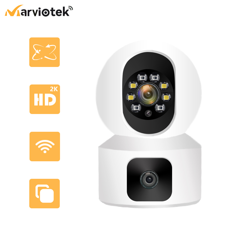 Smart Home Kamera - 2K واي فاي كاميرا مراقبة Icsee