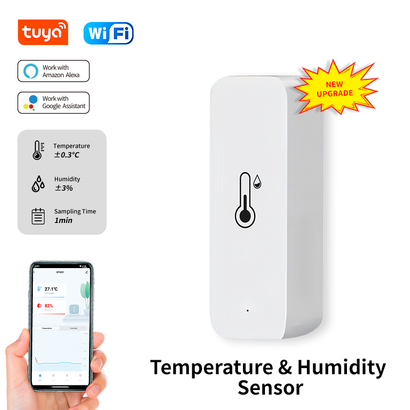 Smart Home News - Tuya WiFi مستشعر درجة الحرارة والرطوبة
