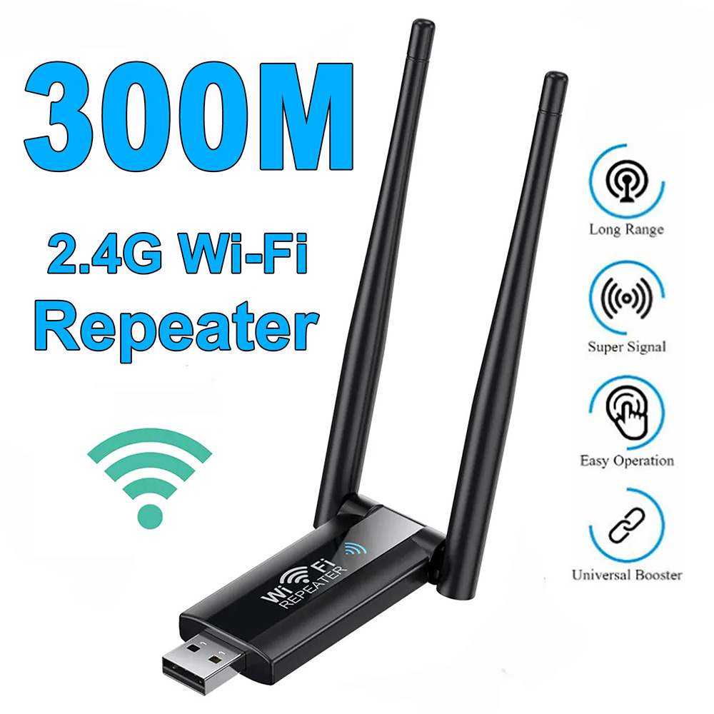 Smart Home Router - مكرر واي فاي لاسلكي بسرعة 300
