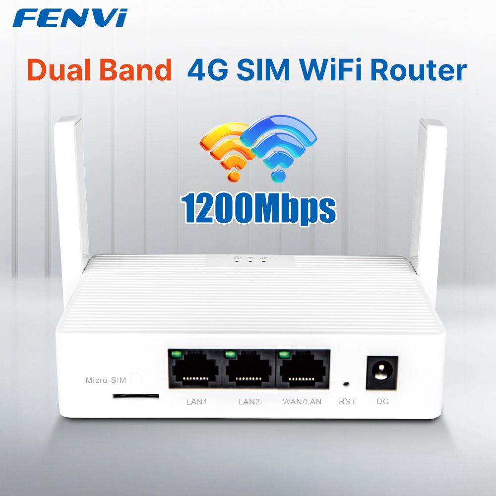 Smart Home Router - fenvi WiFi 4G LTE راوتر بطاقة