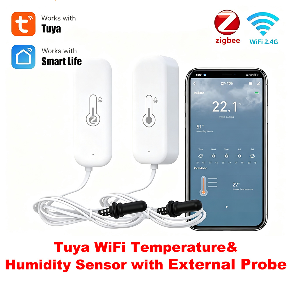 Wifi Thermostat - جهاز استشعار درجة الحرارة والرطوبة من