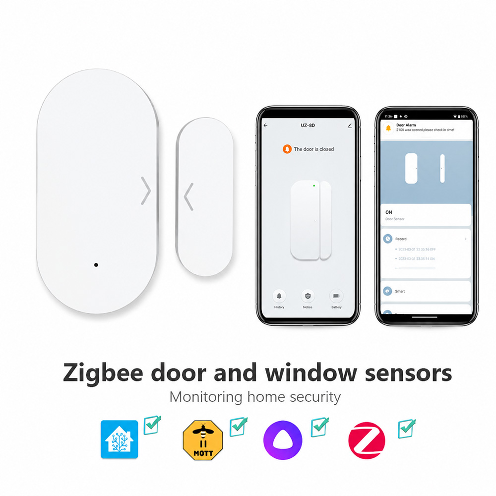 Smart Home Zigbee 3.0 - مستشعر الأبواب والنوافذ بتقنية Zigbee 3.0،
