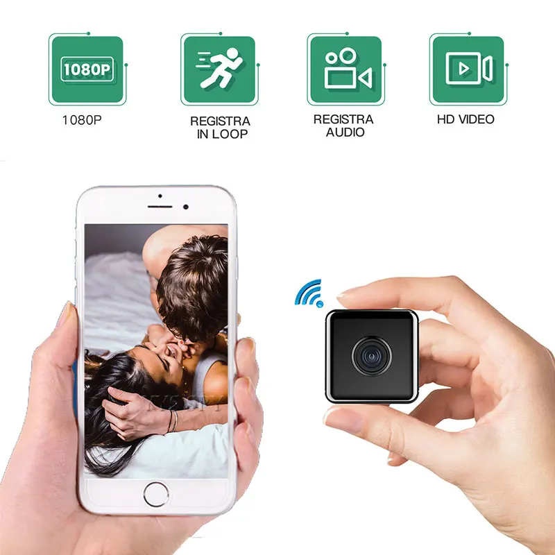 Smart Home Kamera - كاميرا واي فاي صغيرة للمنزل الذكي