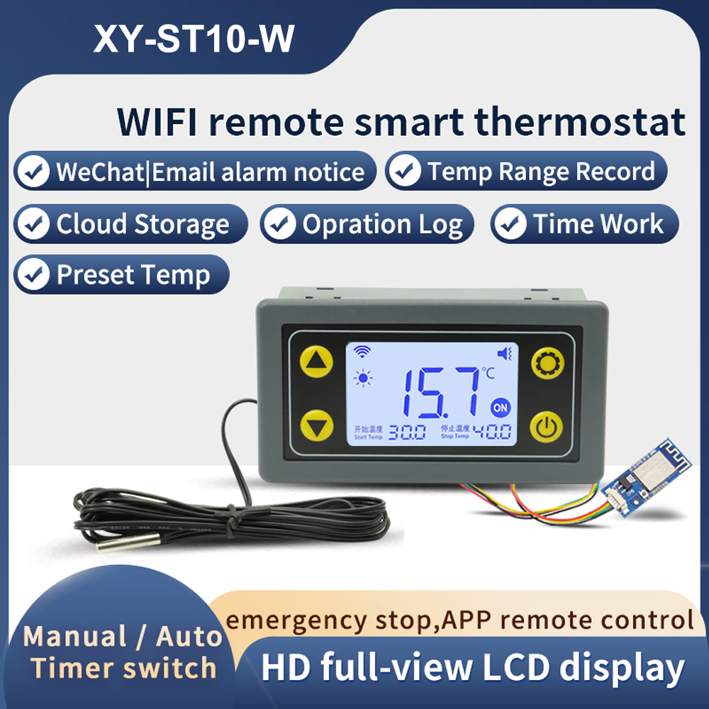 Wifi Thermostat - ترموستات بشاشة رقمية ، وحدة تحكم