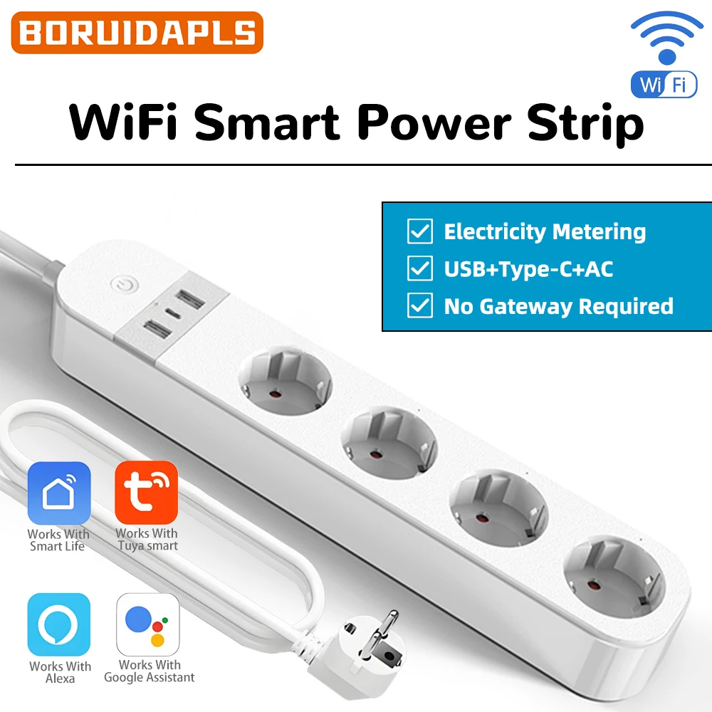Smart Home Energy App - شريط طاقة ذكي من BORUIDAPLS بقابس