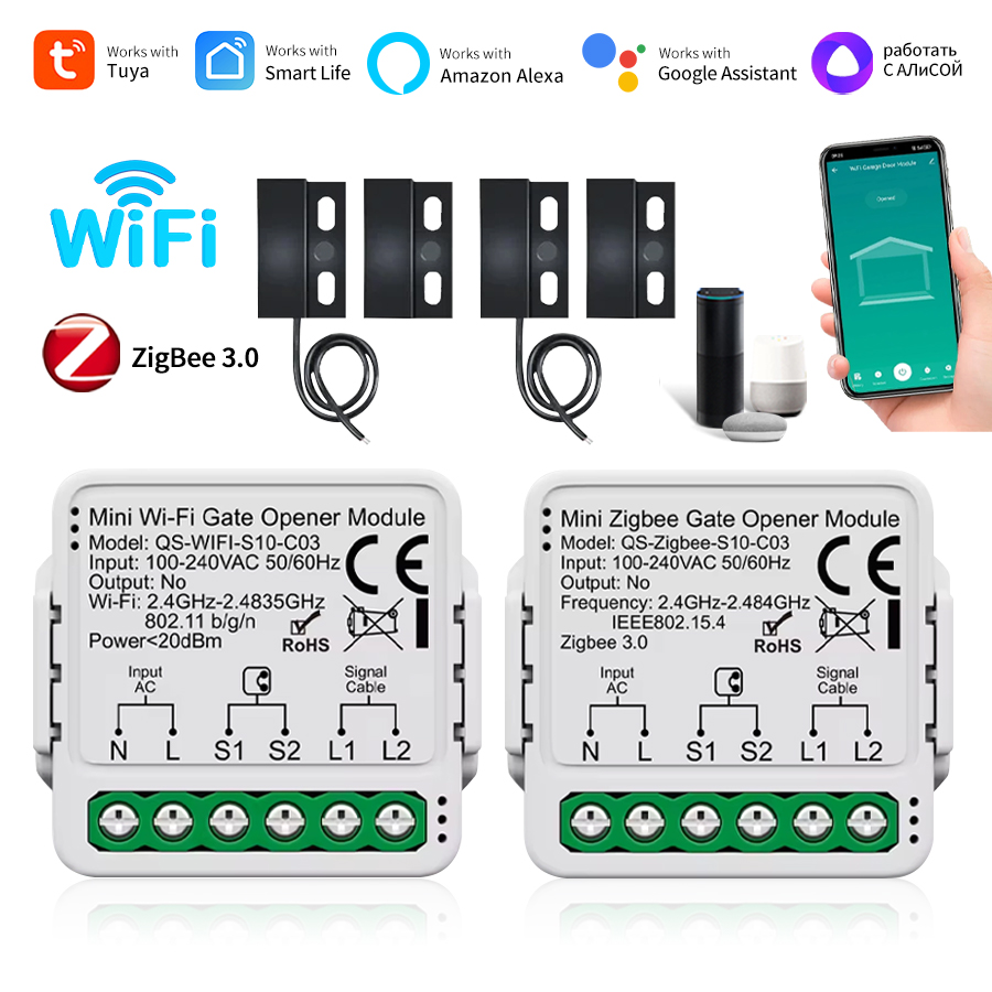 Smart Home Zigbee 3.0 - Tuya WiFi Zigbee 3.0 وحدة تبديل