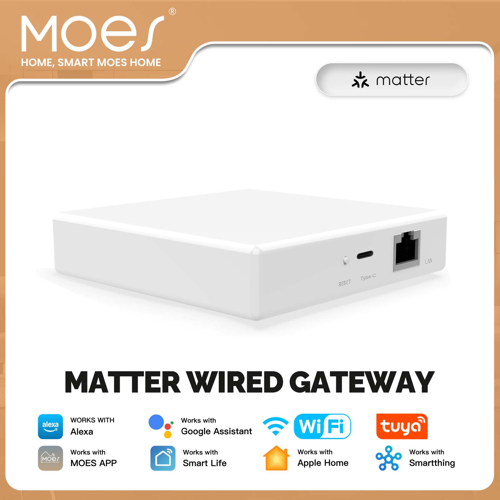 Smart Home Gira - بوابة MOES Tuya ZigBee Matter Thread،