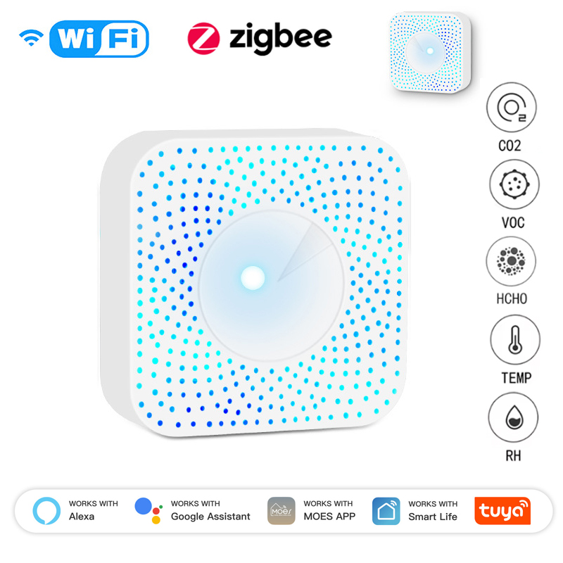 Wifi Thermostat - جهاز استشعار جودة الهواء الذكي تويا