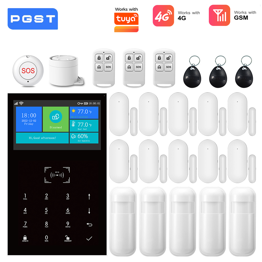 Smart Home Demo Kit - نظام إنذار 4G GSM واي فاي