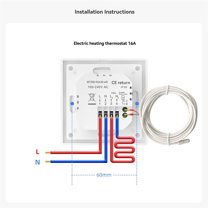 FAST-Tuya Wifi Smart Thermosta - مراجعة Wifi Thermostat وسعره
