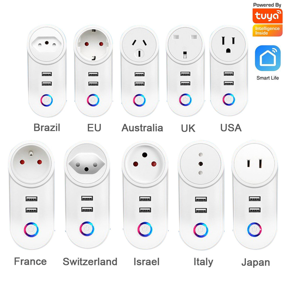 Tuya ذكي واي فاي قابس الطاقة ، - مراجعة Smart Home Energy App وسعره