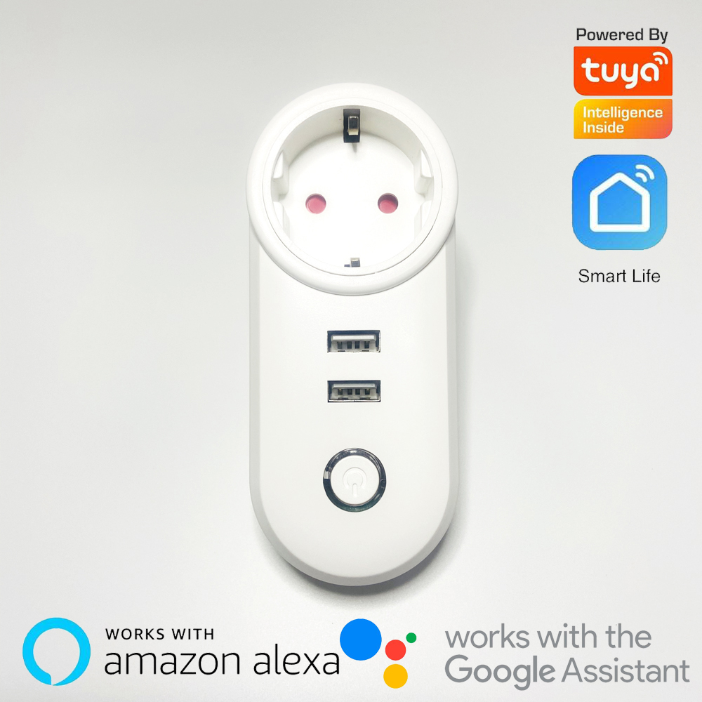 Tuya ذكي واي فاي قابس الطاقة ، - مراجعة Smart Home Energy App وسعره