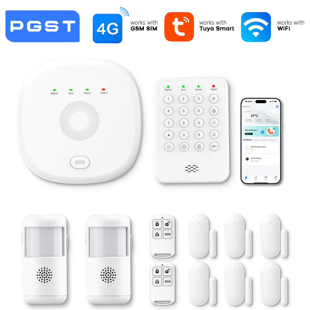 نظام إنذار لاسلكي ذكي من بي جي - مراجعة Smart Home Demo Kit وسعره