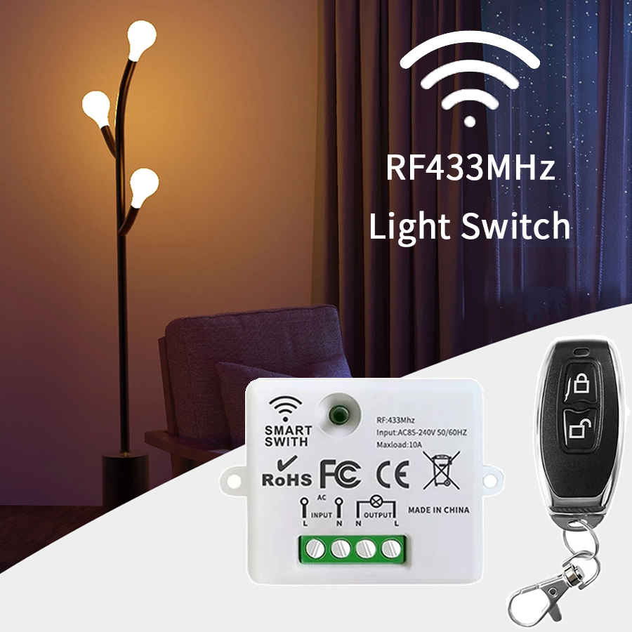 مفتاح تحكم عن بعد لاسلكي RF 43 - مراجعة Smart Home Button وسعره