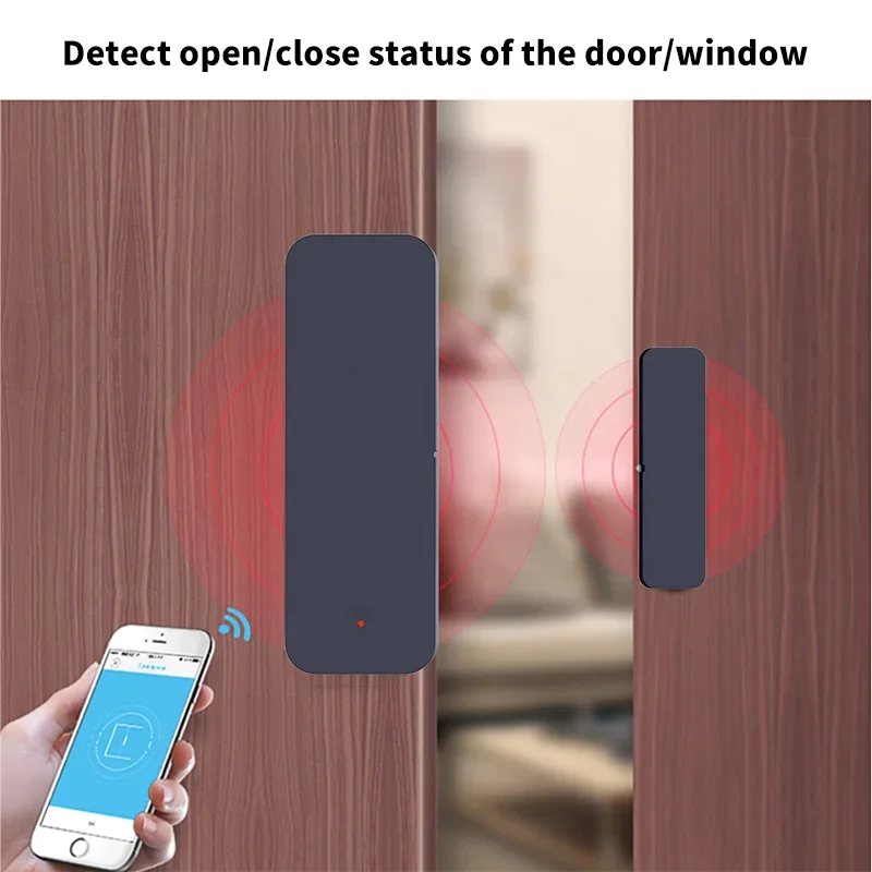 Tuya Zigbee-مستشعر باب مغناطيس - مراجعة Smart Home Blog وسعره