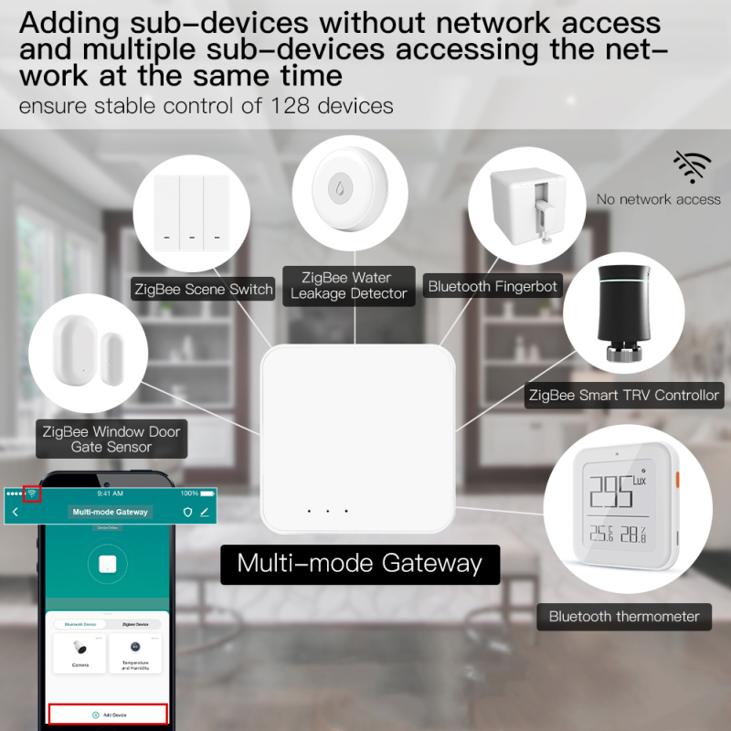 Tuya Smart Gateway Hub متعدد ا - مراجعة Smart Home Gira وسعره