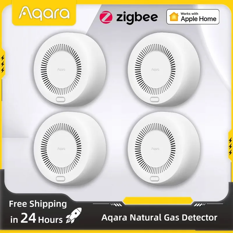 Aqara كاشف الغاز الطبيعي الذكي - مراجعة Smart Home Zigbee 3.0 وسعره