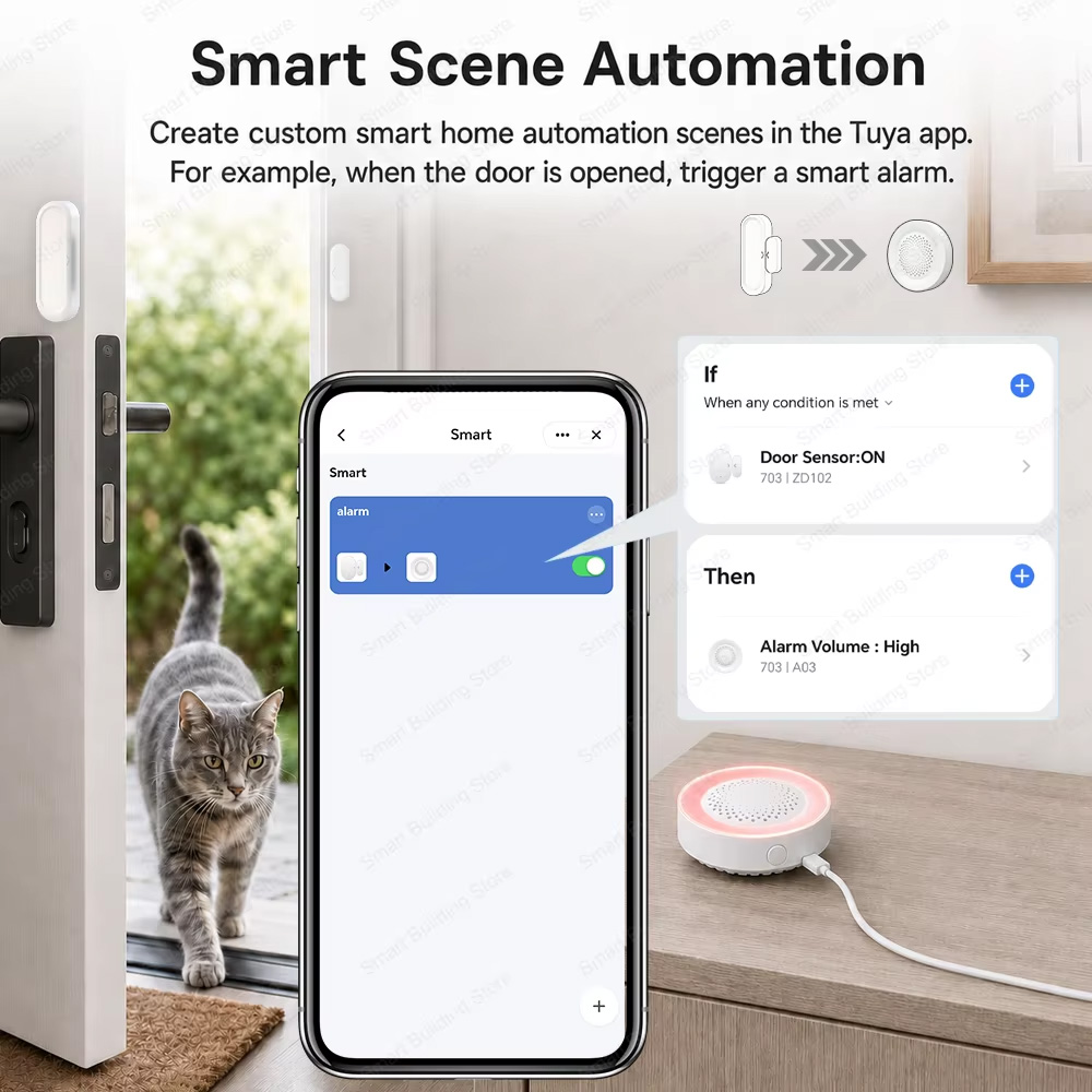 مستشعر الأبواب والنوافذ بتقنية - مراجعة Smart Home Zigbee 3.0 وسعره
