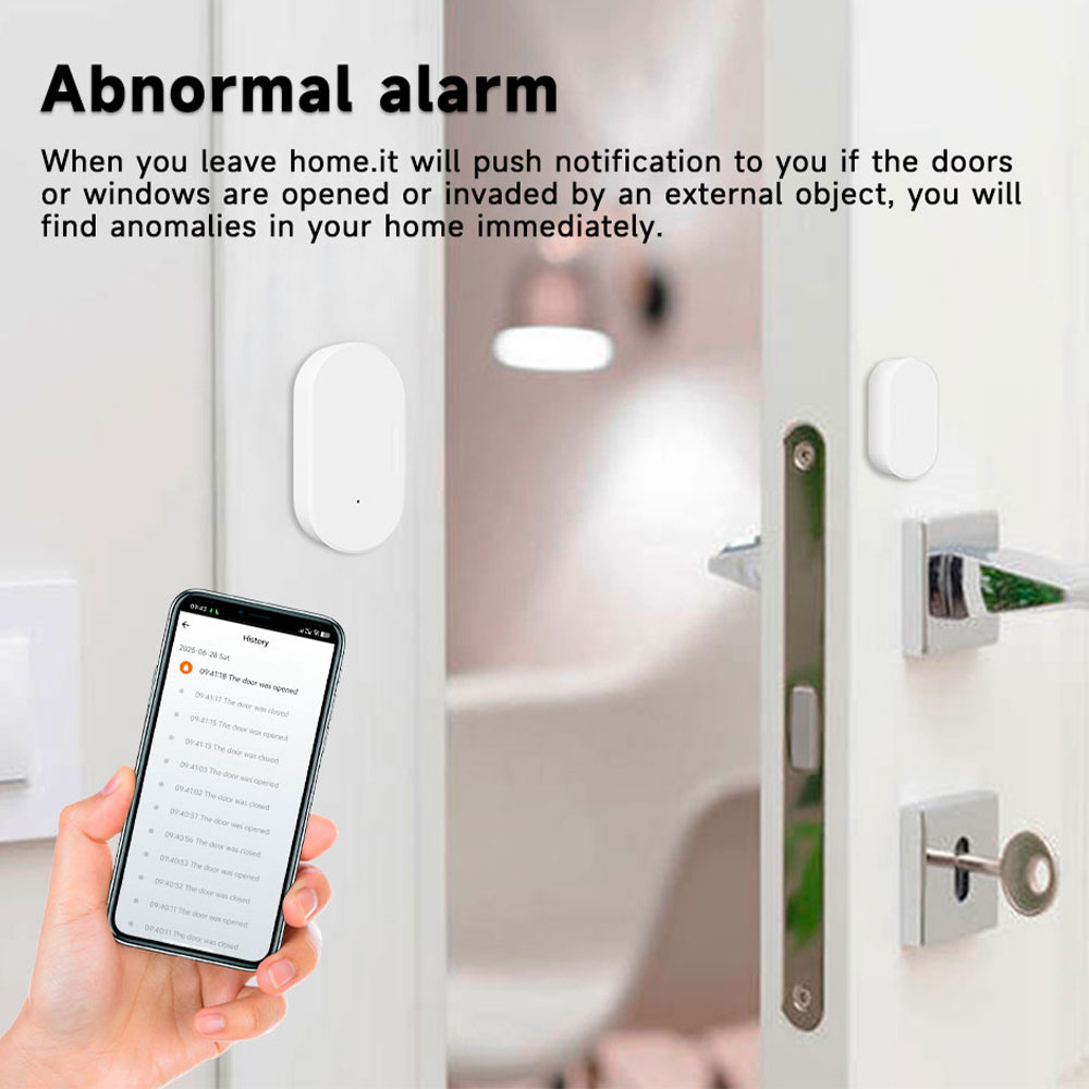 جهاز استشعار الأبواب والنوافذ  - مراجعة Smart Home Zigbee 3.0 وسعره
