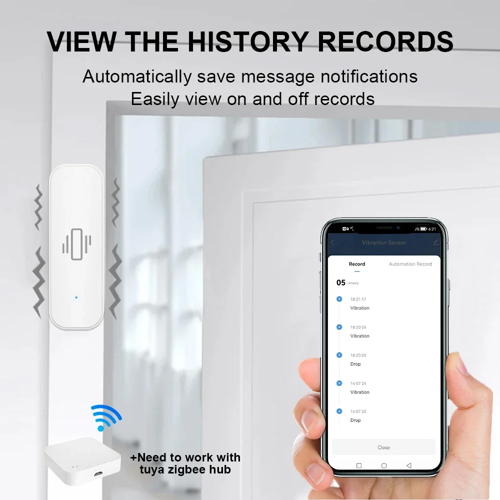 الذكية زيجبي الاهتزاز الاستشعا - مراجعة Smart Home News وسعره