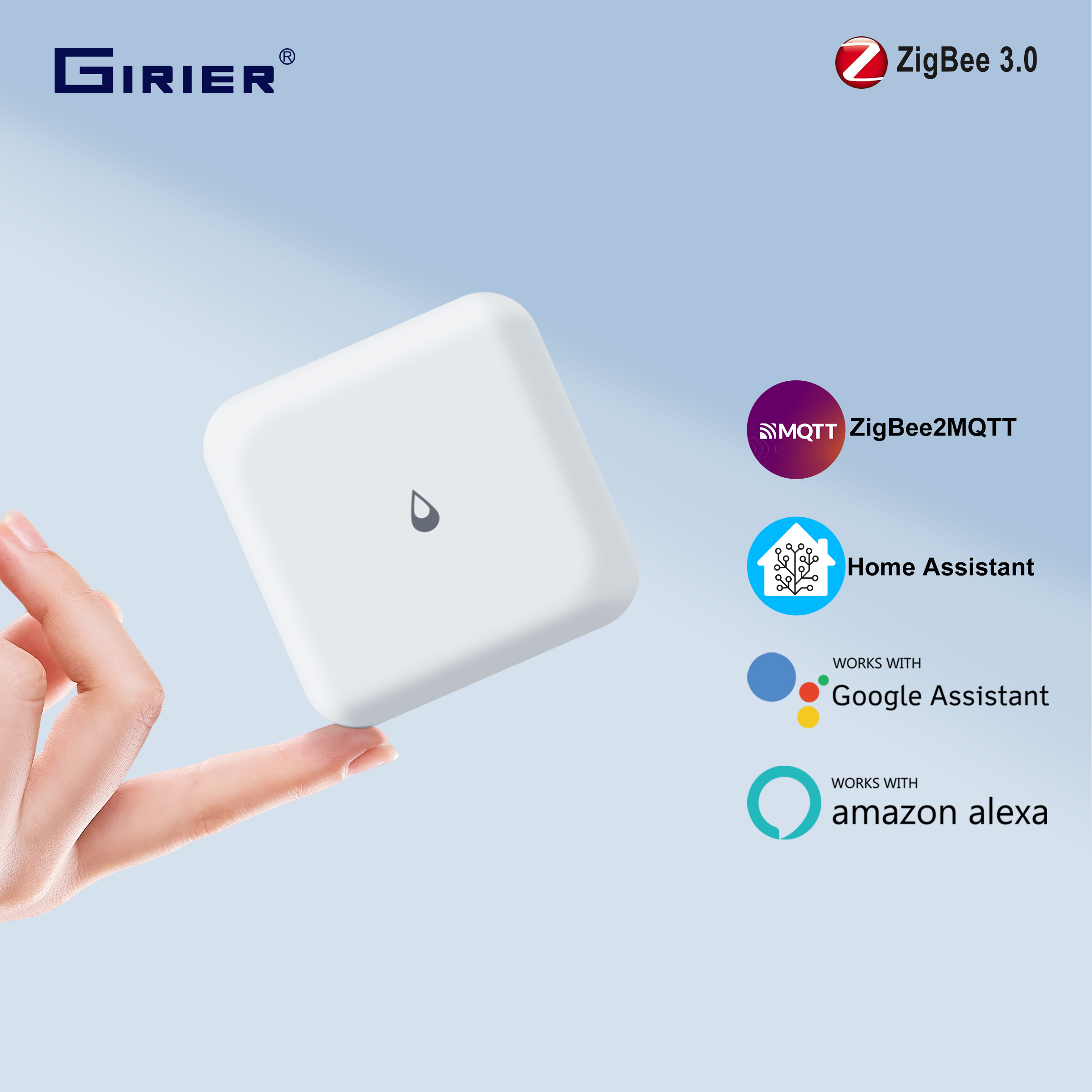 GIRIER Smart ZigBee 3.0 كاشف ت - مراجعة Smart Home Zigbee 3.0 وسعره