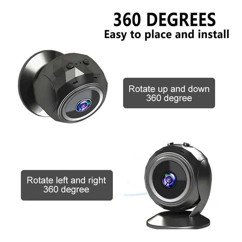 كاميرا واي فاي صغيرة 360 °   ا - مراجعة Smart Home Kamera وسعره