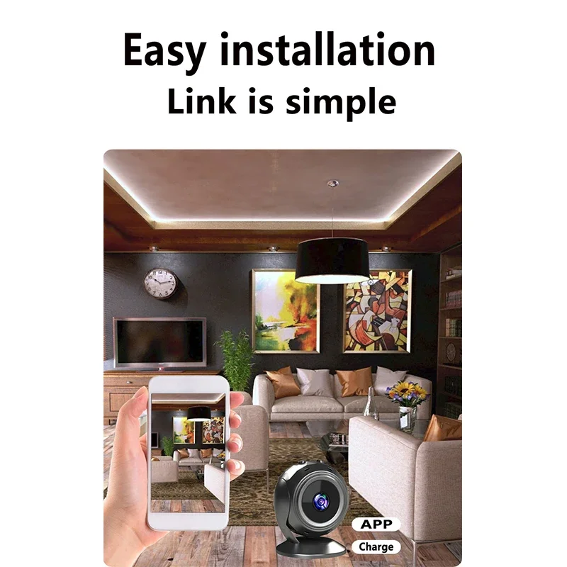 كاميرا واي فاي صغيرة 360 °   ا - مراجعة Smart Home Kamera وسعره