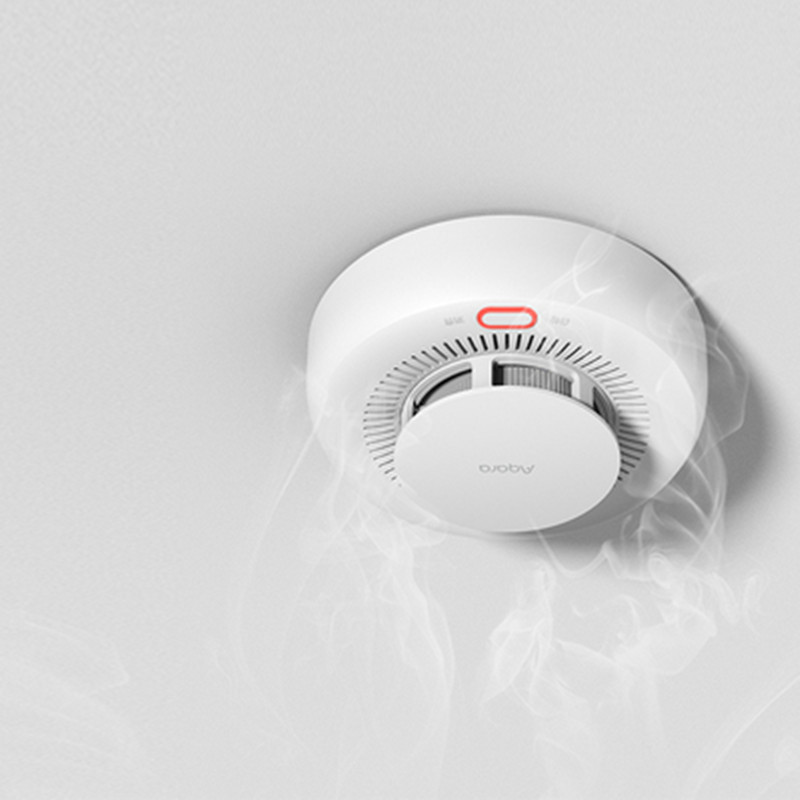 Aqara-مستشعر كاشف الدخان الذكي - مراجعة Smart Home Hub Matter وسعره