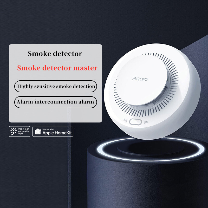 Aqara-مستشعر كاشف الدخان الذكي - مراجعة Smart Home Hub Matter وسعره