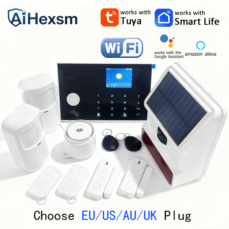 نظام إنذار لاسلكي خارجي يعمل ب - مراجعة Smart Home Demo Kit وسعره
