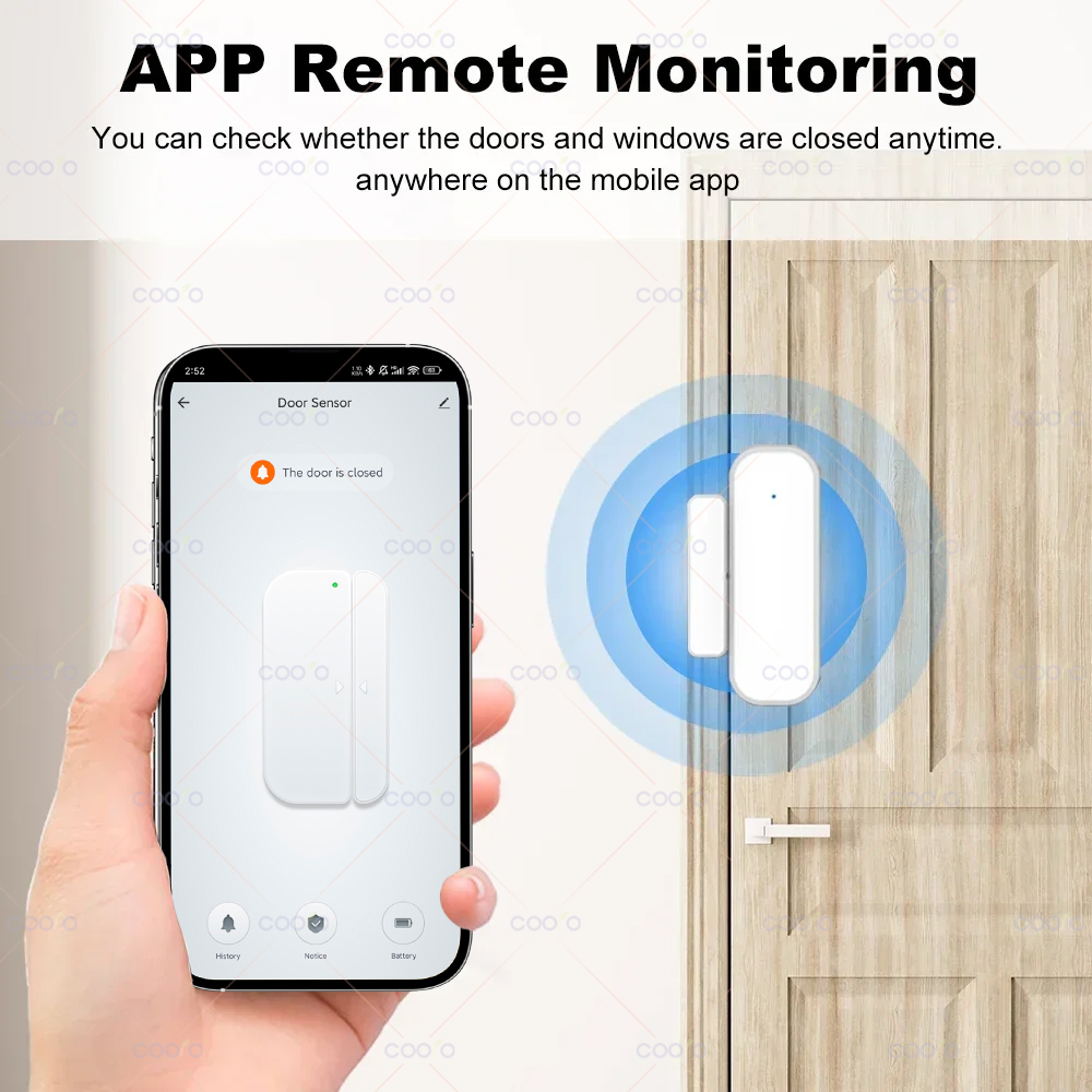 مستشعر باب ونافذة ذكي بتقنية Z - مراجعة Smart Home Zigbee 3.0 وسعره