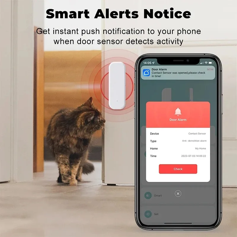 جهاز استشعار ذكي للأبواب والنو - مراجعة Smart Home Blog وسعره