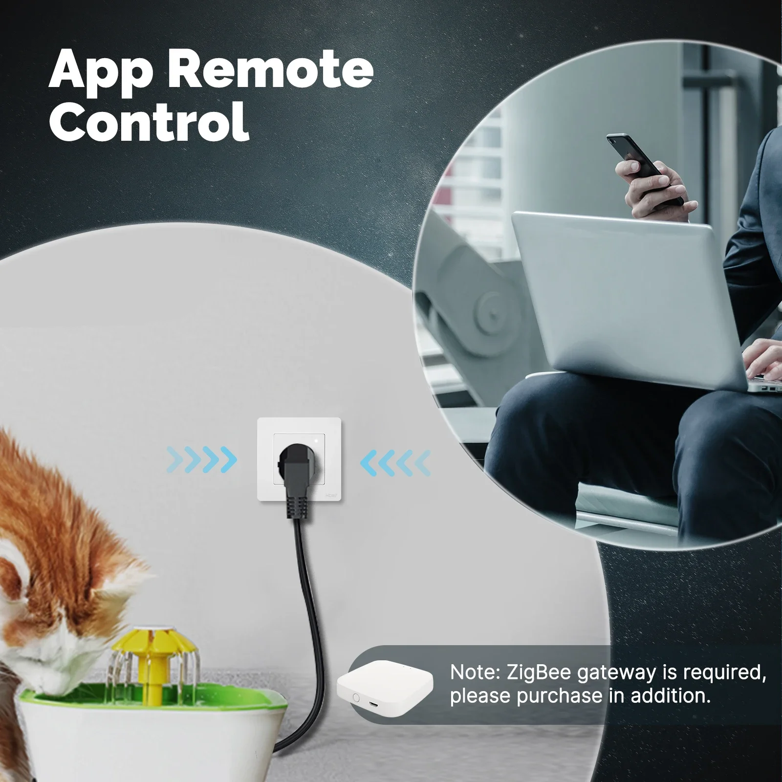 MOES Tuya ZigBee مأخذ (فيشة) ذ - مراجعة Smart Home Energy App وسعره