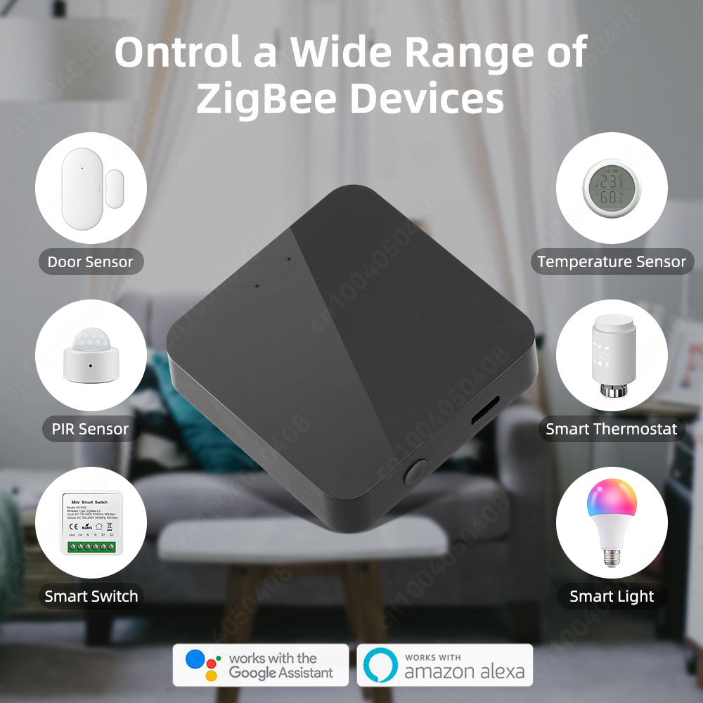Tuya ZigBee Gateway Bridge Wir - مراجعة Smart Home Zigbee 3.0 وسعره