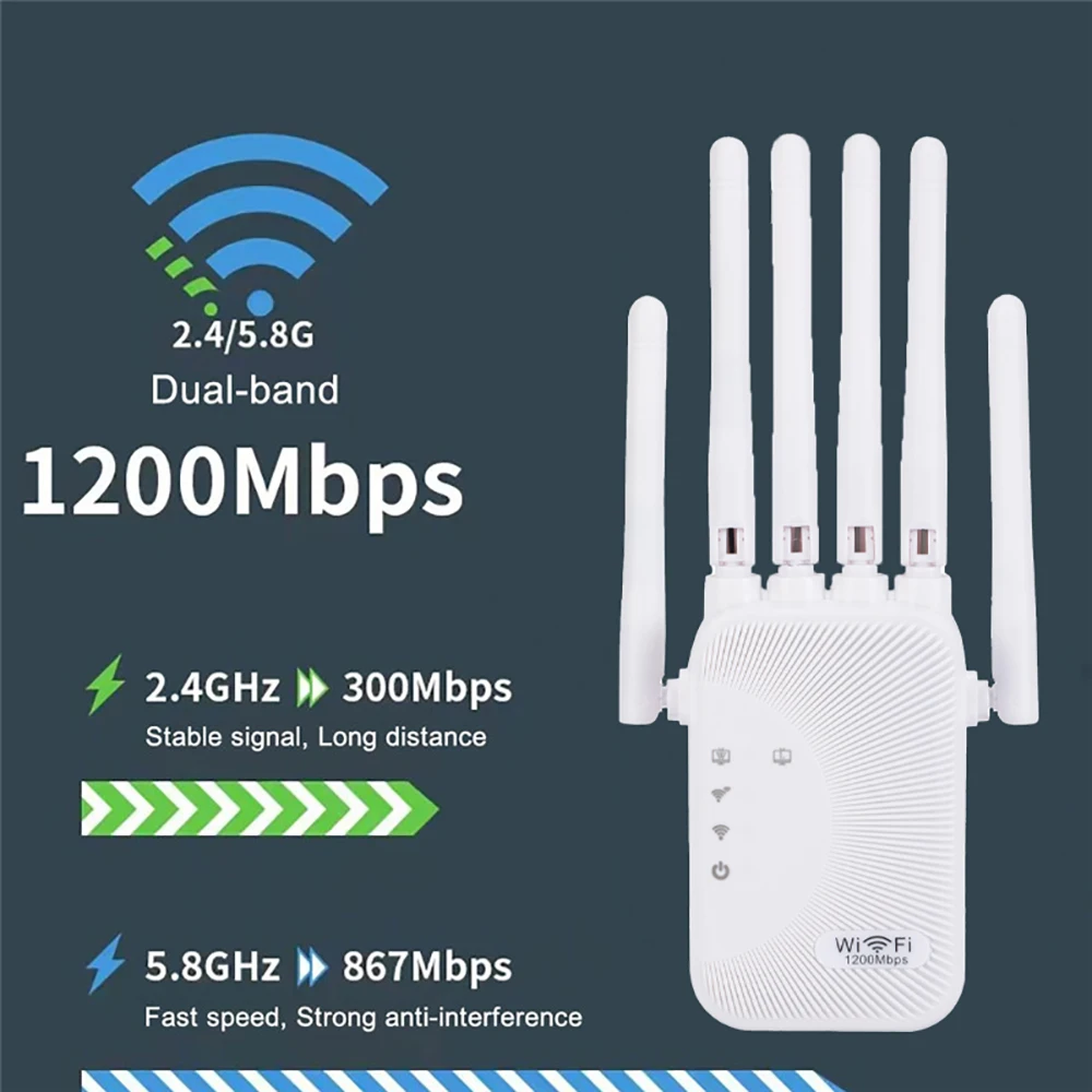 موسع نطاق واي فاي KEBIDUMEI بس - مراجعة Smart Home Router وسعره