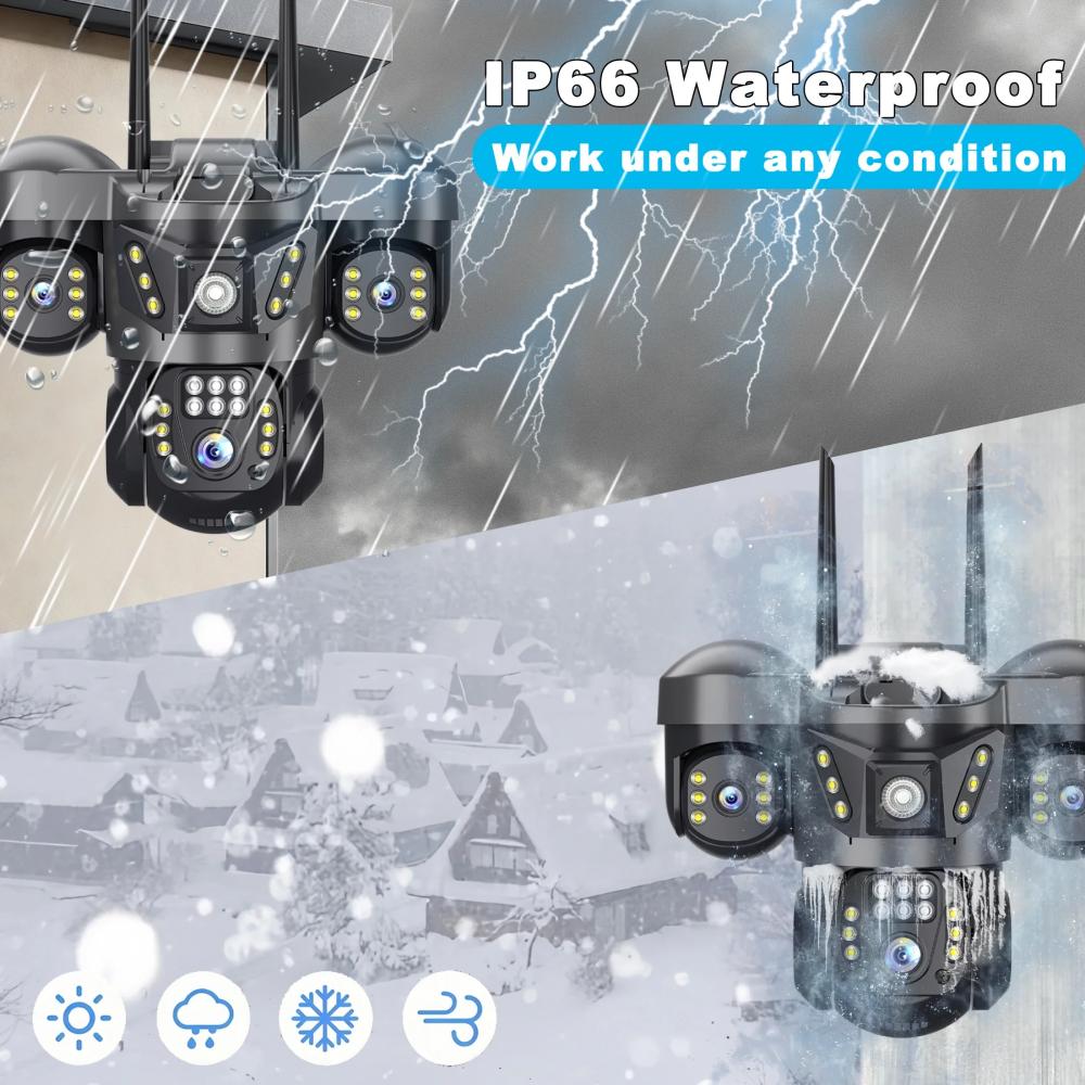 كاميرا IP واي فاي بدقة 15 ميجا - مراجعة Smart Home Kamera وسعره