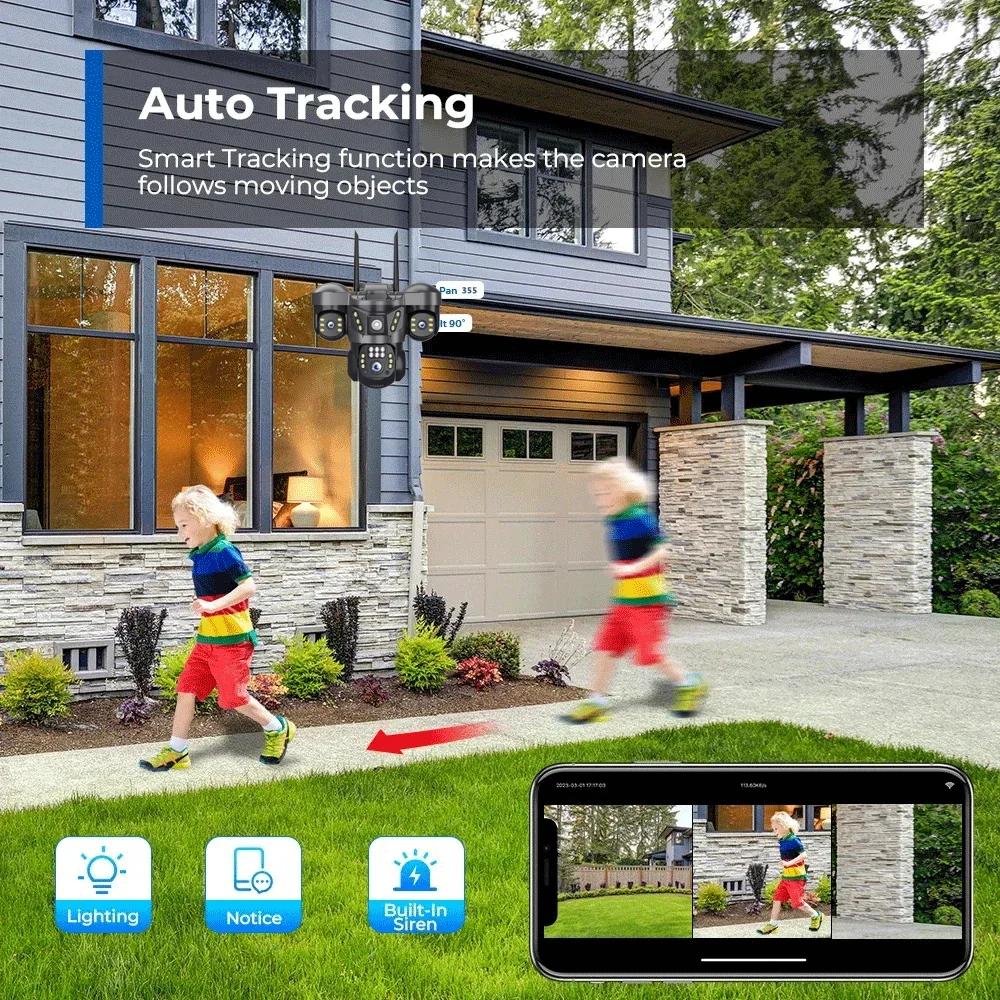 كاميرا IP واي فاي بدقة 15 ميجا - مراجعة Smart Home Kamera وسعره