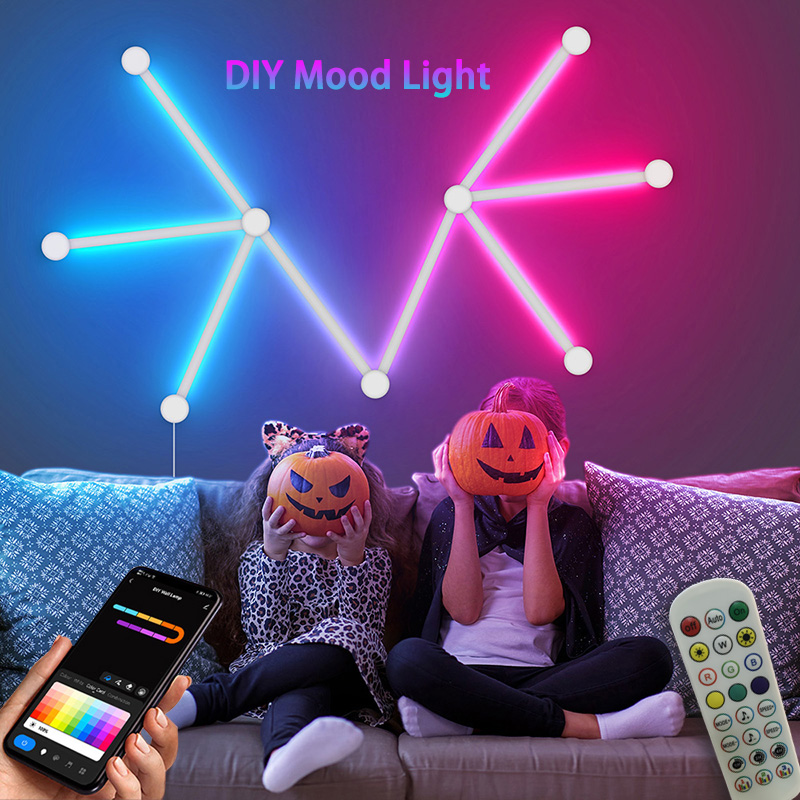 مصباح حائط RGB ذكي، شريط إضاءة - مراجعة Smart Home Decor وسعره