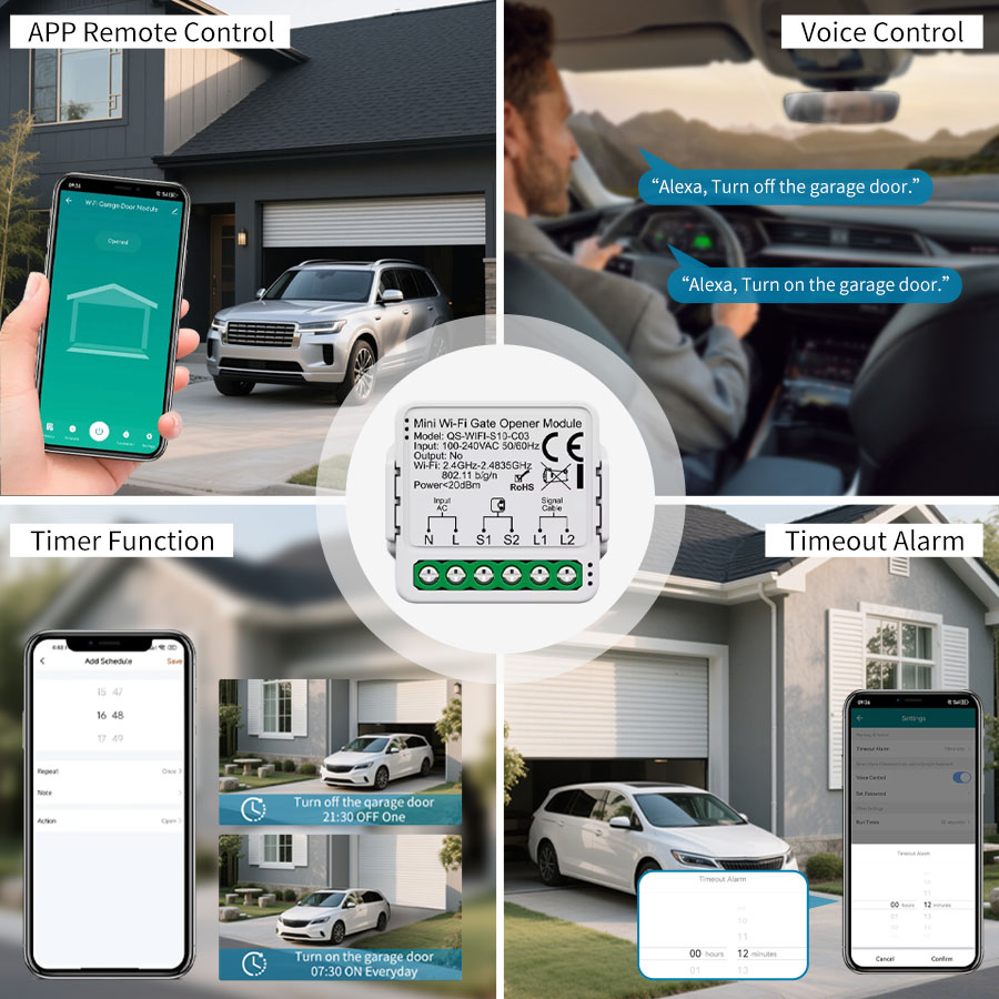 وحدة تحكم ذكية لفتح باب المرآب - مراجعة Smart Home Button وسعره