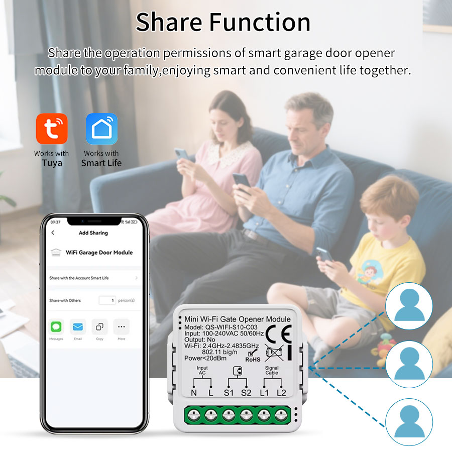 وحدة تحكم ذكية لفتح باب المرآب - مراجعة Smart Home Button وسعره