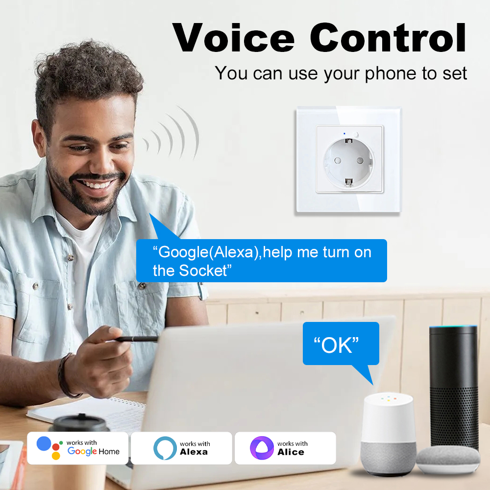 مقبس حائط ذكي واي فاي أوروبي م - مراجعة Smart Home Energy App وسعره