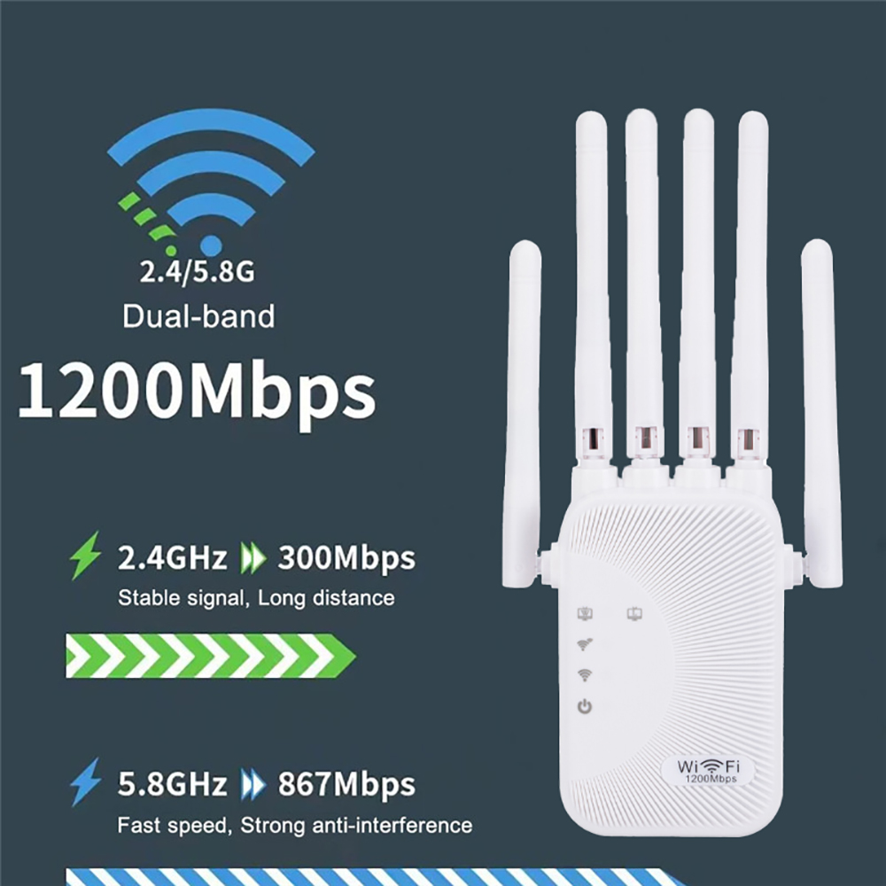 Kebidumei 1200Mbps واي فاي مكر - مراجعة Smart Home Router وسعره