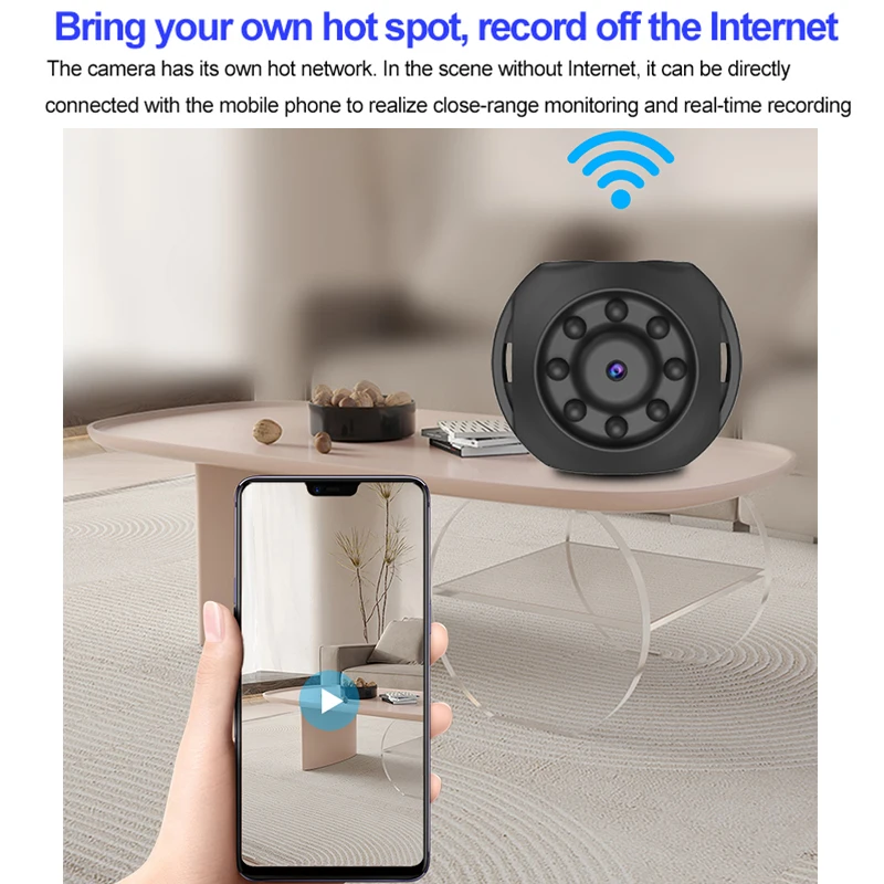 واي فاي كاميرا صغيرة WK10 كامي - مراجعة Smart Home Kamera وسعره