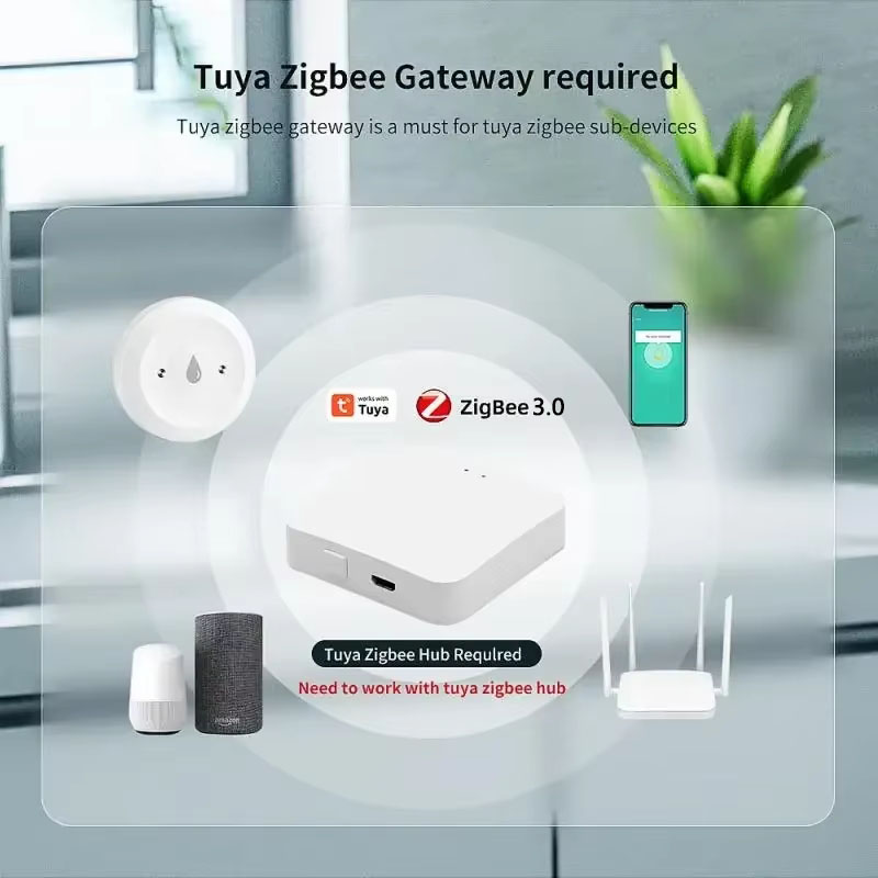 جهاز كشف تسرب المياه الذكي Tuy - مراجعة Smart Home News وسعره