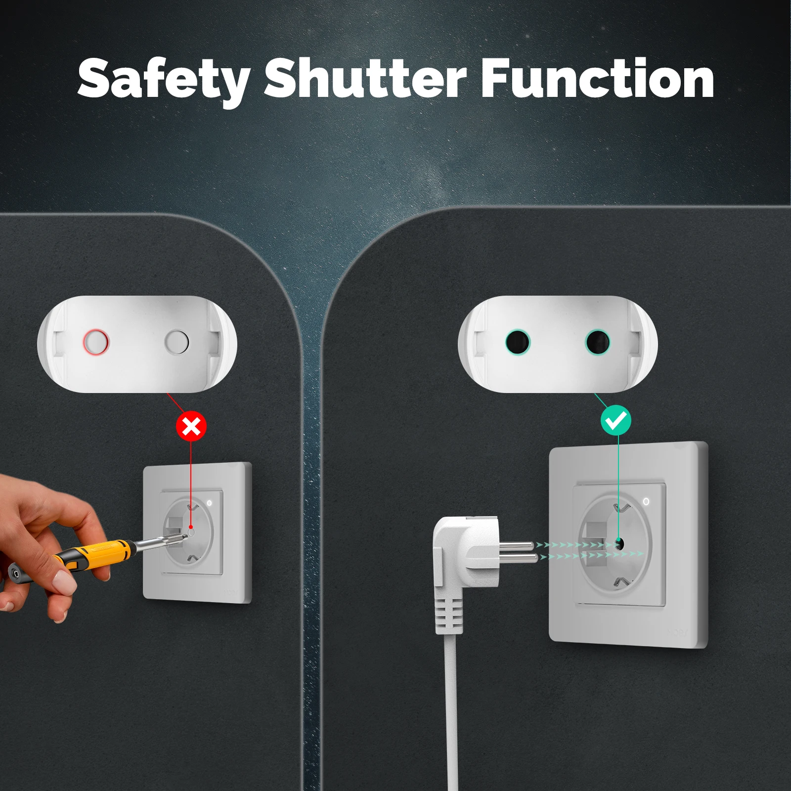 MOES Tuya ZigBee مقبس الحائط ا - مراجعة Smart Home Energy App وسعره
