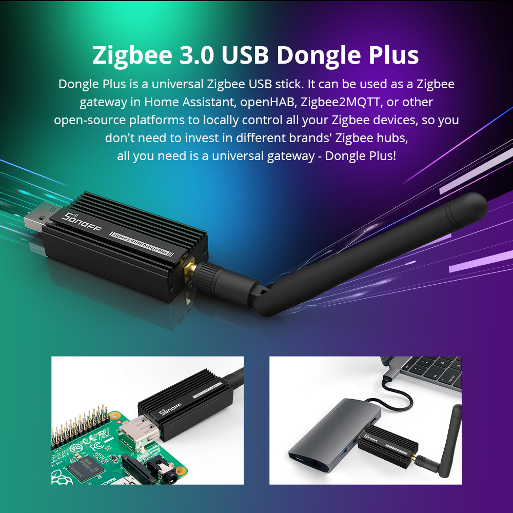 دونجل USB ذكي SONOFF Zigbee 3. - مراجعة Smart Home Gira وسعره