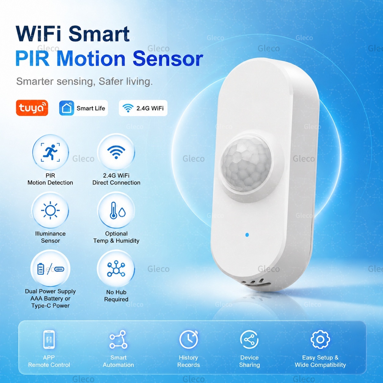 مستشعر حركة ذكي بتقنية واي فاي - مراجعة Wifi Thermostat وسعره