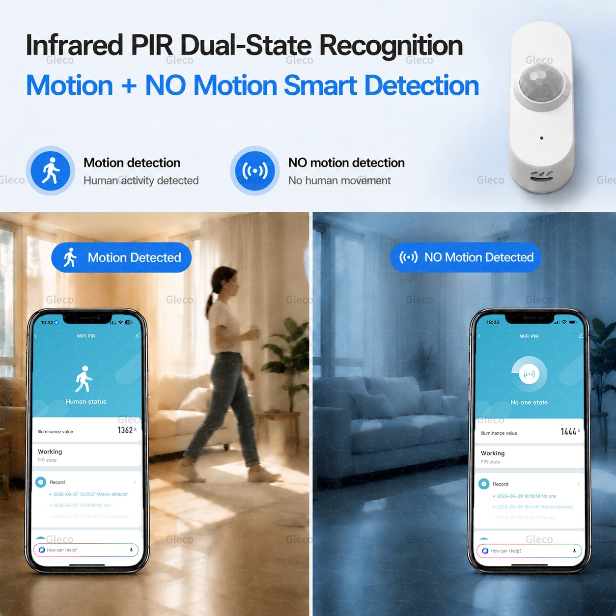 مستشعر حركة ذكي بتقنية واي فاي - مراجعة Wifi Thermostat وسعره