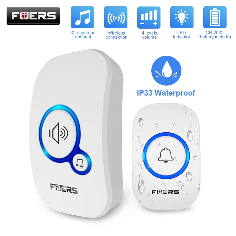 Fuers جرس باب لاسلكي مقاوم للم - مراجعة Smart Home News وسعره